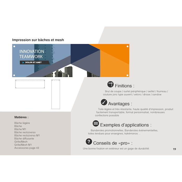 page catalogue